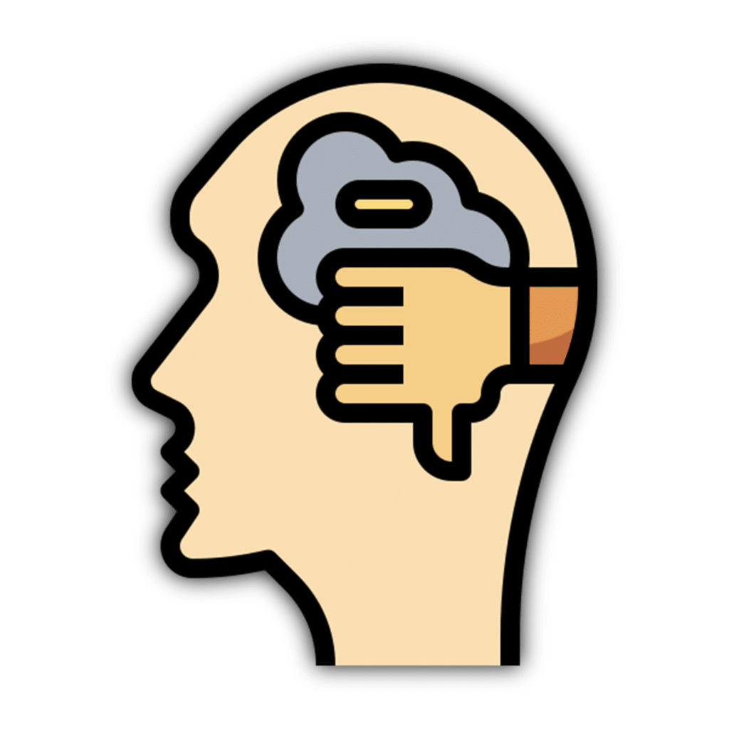 Negative Gedanken aus Auslöser für mangelnde Selbstmotivation